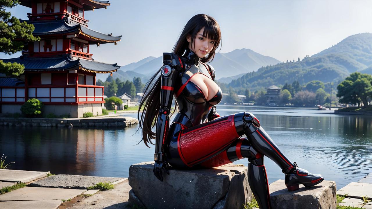 Cyberpunk Ninja Assassin